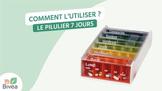 Le Pilulier Semainier 7 Jours Anabox - Faciliter Lorganisation De Son Traitement