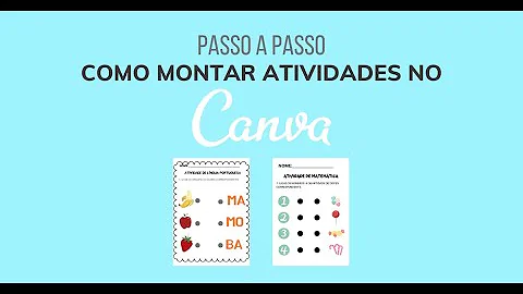 Como criar atividade no canva?