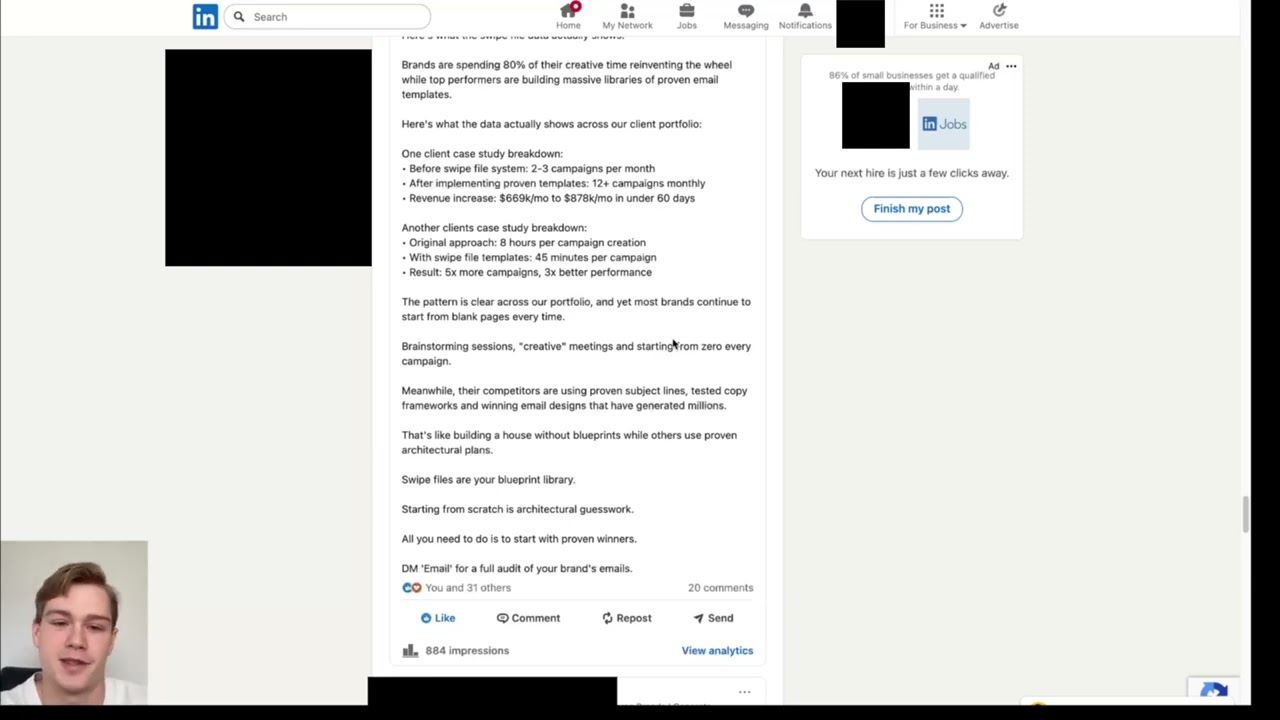 How LinkedIn Content Booked a 7 Figure Prospect