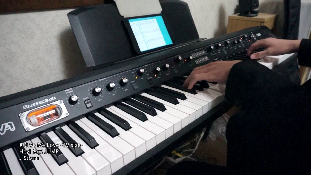 カインとアベル Give Me Love Hey Say Jump ピアノで弾いてみた Youtube