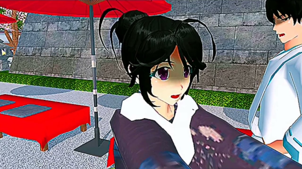 樱花校园模拟器🌈《穿越小说整绿茶》中部  #樱花校园模拟器 #櫻花校園講故事 #櫻花校園故事