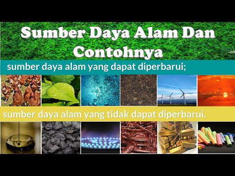 Sumber Daya Alam dan Contohnya