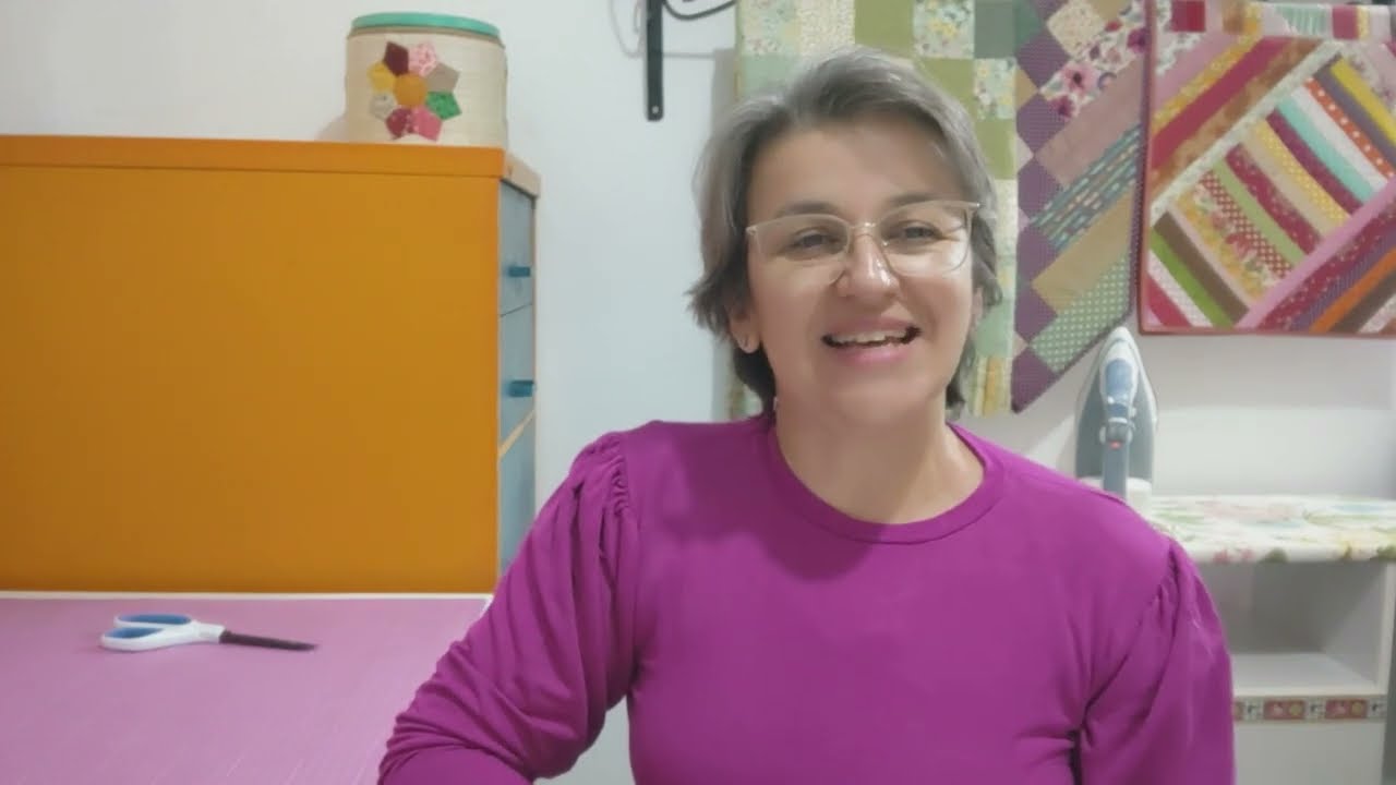 Toalha nine patch desconstruído 