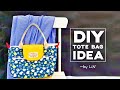 DIY TOTE BAG IDEA ‖ TOTE BAG TUTORIAL #HandyMum