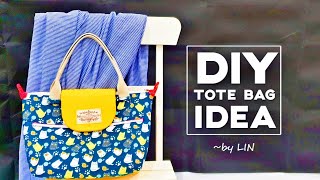 DIY TOTE BAG IDEA ‖ TOTE BAG TUTORIAL #HandyMum