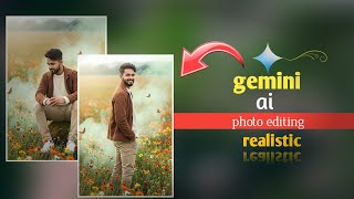 Gemini ai Google photorealistic portrait of photo editing