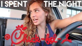 VLOG 176: I spent the night at Chickfila