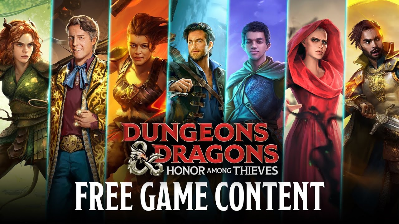 Free 'Dungeons and Dragons: Honor Among Thieves' Game Content