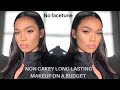 FLAWLESS DRUGSTORE MAKEUP TUTORIAL | FULL COVERAGE CONCEALER!!| Briana Monique&#39;