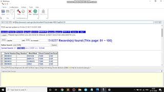 How to scrape TradeMark related data from TMsearch website | Webharvy screenshot 2