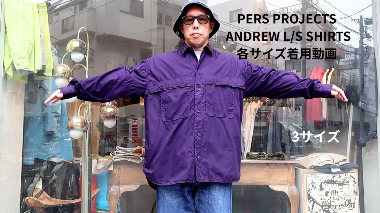 PERS PROJECTS ANDREW L/S SHIRTS [Lampa]