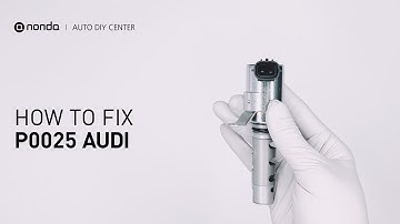How to Fix AUDI P0025 Engine Code in 4 Minutes [1 DIY Method / Only $19.45]