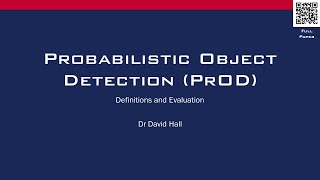 Probabilistic Object Detection : Definition and Evaluation [Summary]