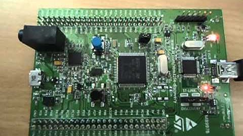 STM32F4Discovery ChibiOS helloworld