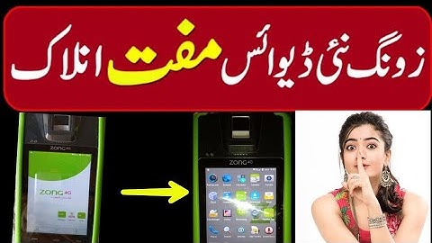 Zong 4G Tab Unlock | How to Unlock Zong 4G Device | How to use Youtube Play store in Zong 4G device