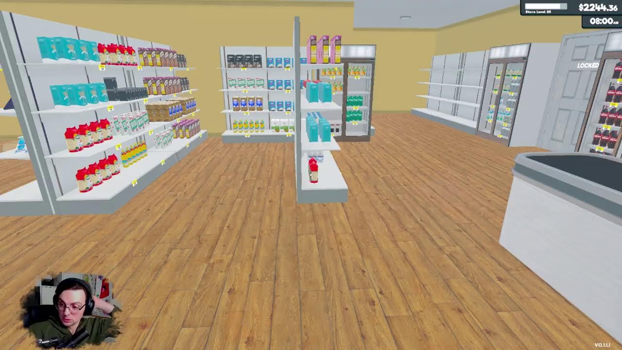 Spilled Mild & Slippery Slopes: Supermarket Simulator