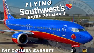 [4K] – Full Flight – Southwest Airlines – Boeing 737-8 Max – TUL-HOU – N872CB – WN4263 – IFS 854