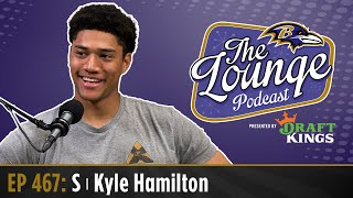 Kyle Hamilton Joins The Ravens Lounge Podcast | Baltimore Ravens