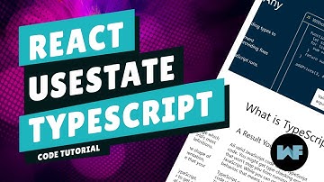 React useState and Typescript
