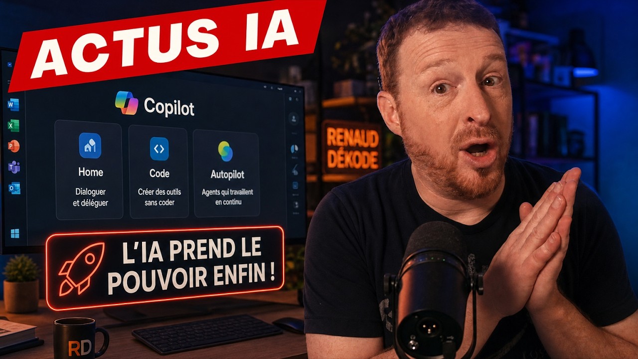 MS Copilot enfin, ChatGPT débloque et l'école IA à 2h par jour