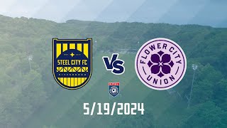 Steel City FC vs Flower City Union - NPSL