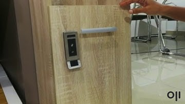 Oji Metal cabinet lock with card access for Gyms, offices, homes