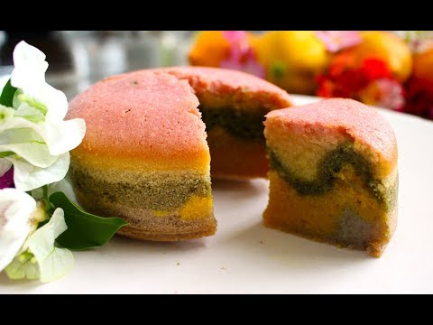 Rainbow Mochi Cake Recipe