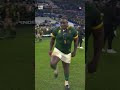 Springboks player boogies after World Cup victory