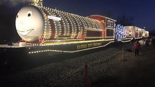 Holiday Express train delivers cheer to towns along the tracks