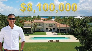 Mediterranean Style Beach House | Ocean Club Estates, Bahamas -  Life of Tim Ep. 015