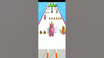 AZ Run 2048 ABC Runner All Level Gameplay Part-10 || #Shorts