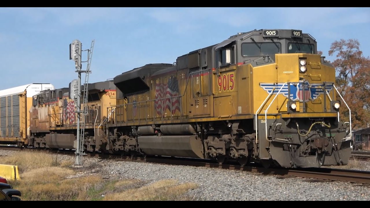 Railfanning Spring, TX 1/3/2023 with NS 1068 & Rail Train
