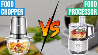 Chopper Vs. Blender  What's The Difference?