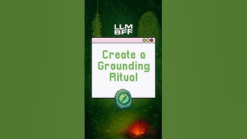 AI Prompts to help: Create a Grounding Ritual #ai #llms #journaling #selfimprovement #grounding