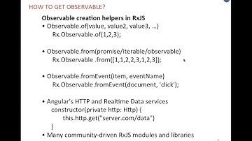 Реактивное программирование с RxJS
