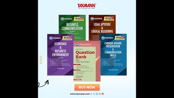 Combo for CS Executive Entrance Test (CSEET) 2021 Exams – Paper 1 to 4 | CRACKERs + Question Bank