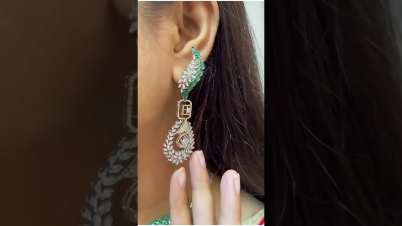 Elegant Blue Diamond Necklace 💎 Sparkle in Style!