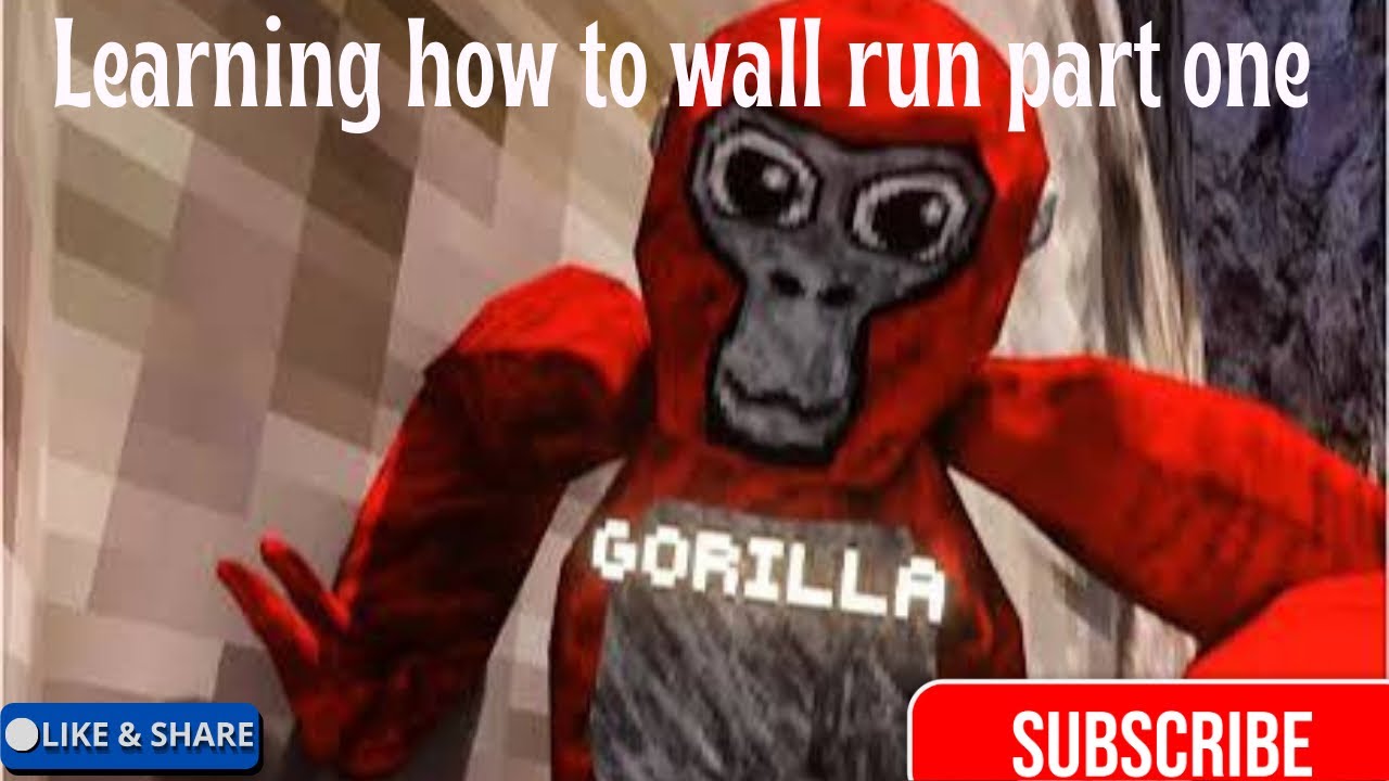 Learning how to wall run part one - YouTube