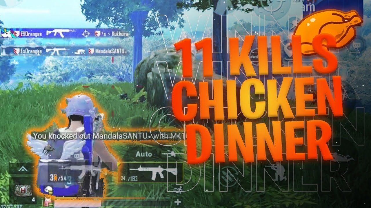 11 Kills Chicken Dinner in TW Esports Tournament Finals