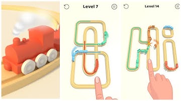 Trains On Time Gameplay Walkthrough Level 1 - 50