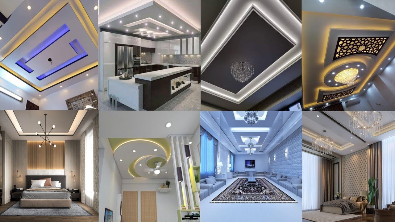 ديكورات جبس سامبل 2023 false ceiling design for living room 2023 - YouTube
