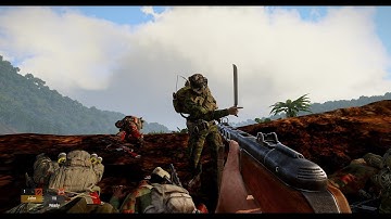 SOG AI Demo #14:  Banzai crater assaults, and melee fighting