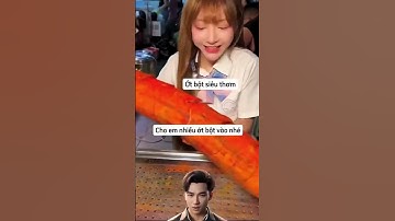 Thử thách ăn xúc xích khổng lồ #shorts #shortvideo
