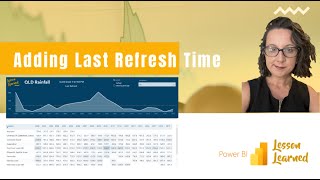 Adding Last Refresh Date and Time in Power BI