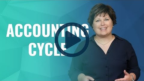 Accounting Cycle - Introduction to Transactions
