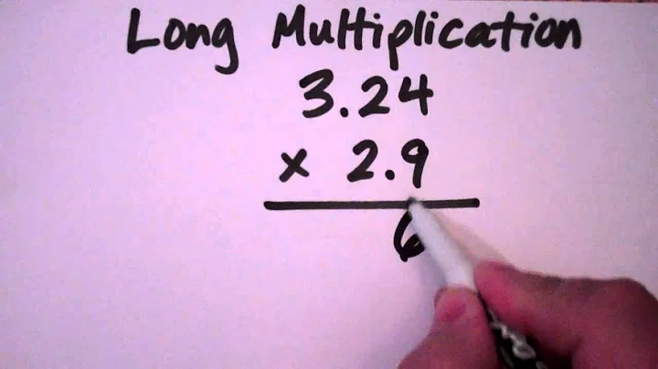 Mr. Premus Math Refresher - How to do Long Multipl...