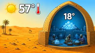 How Ancient Persians Made ICE in a 50°C Desert With NO Electricity