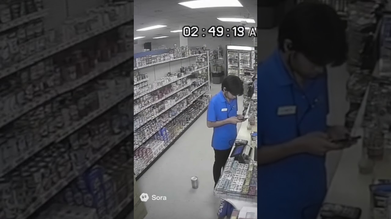 Subtle Poltergeist Activity Caught on Store Camera 