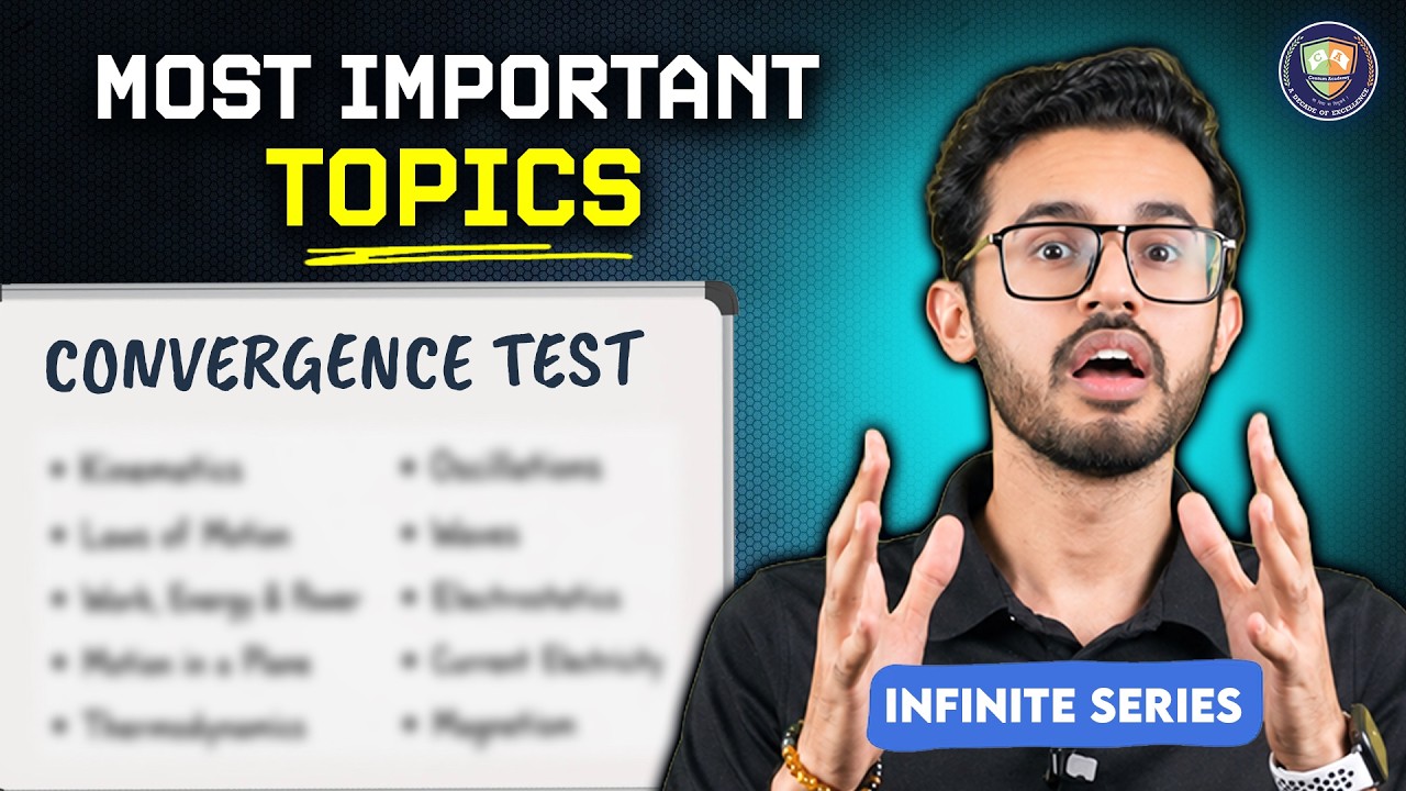 Thumbnail for All Tests of Convergence in Under 5 Minutes!⚡