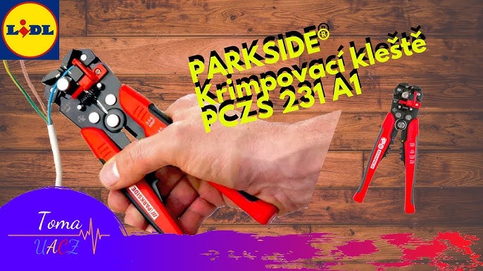 Plier review 231 Crimping A2 or Kaufland) Parkside test and Set - YouTube - PCZS Lidl (from